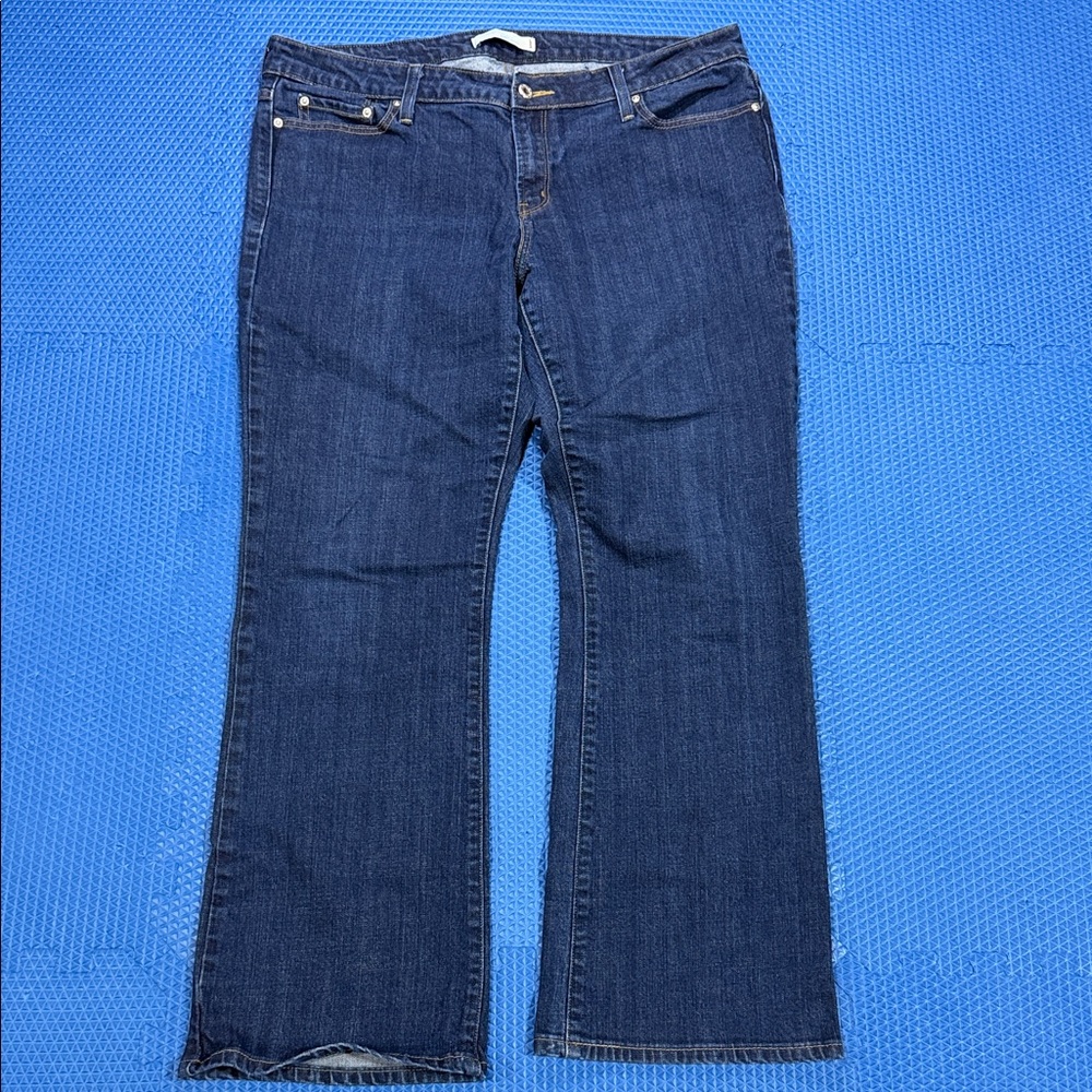 Levi's 545 Dark Blue Women's Low Boot Cut Jeans